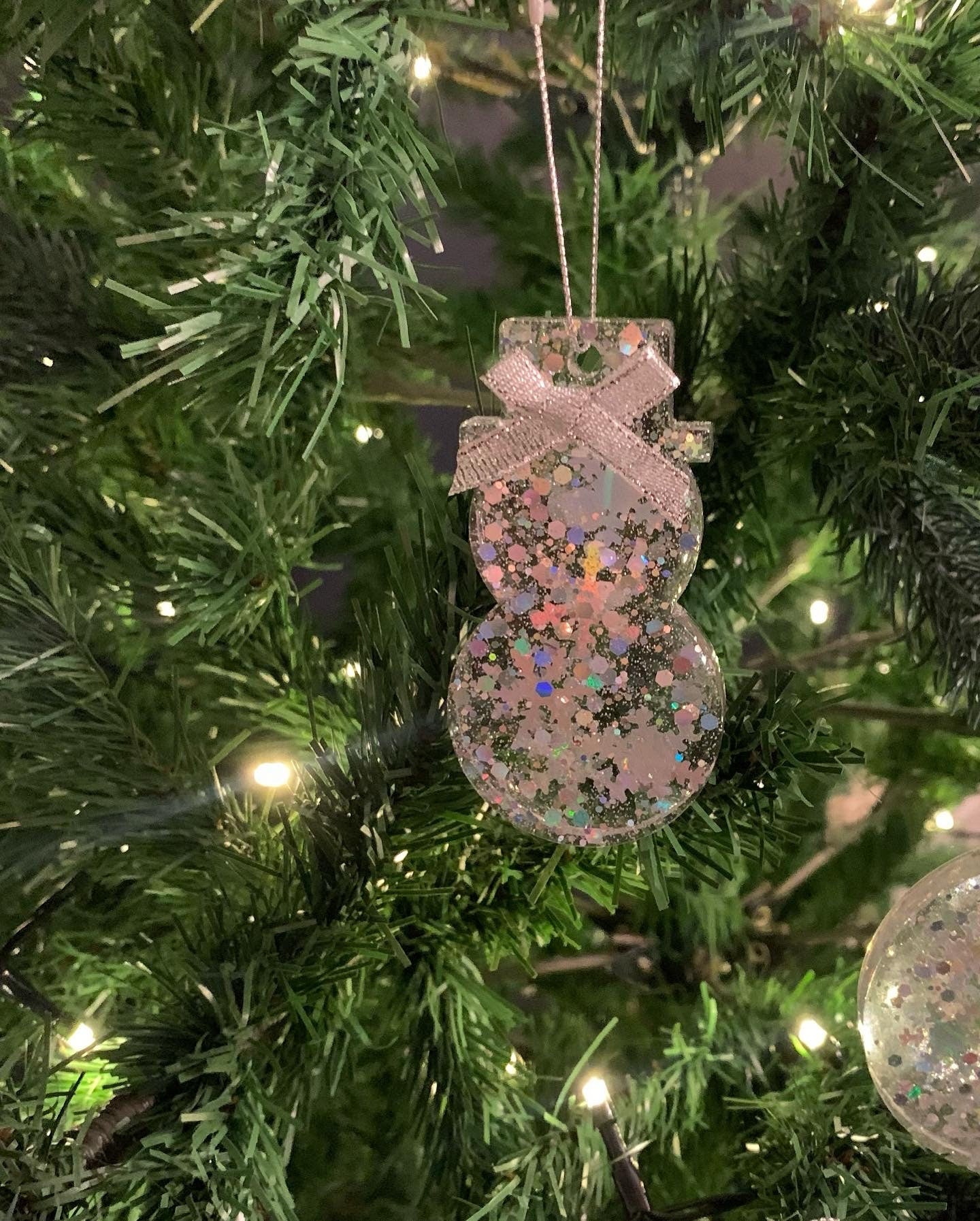 Christmas Decorations / Ornaments - Silver, Gold or Pink