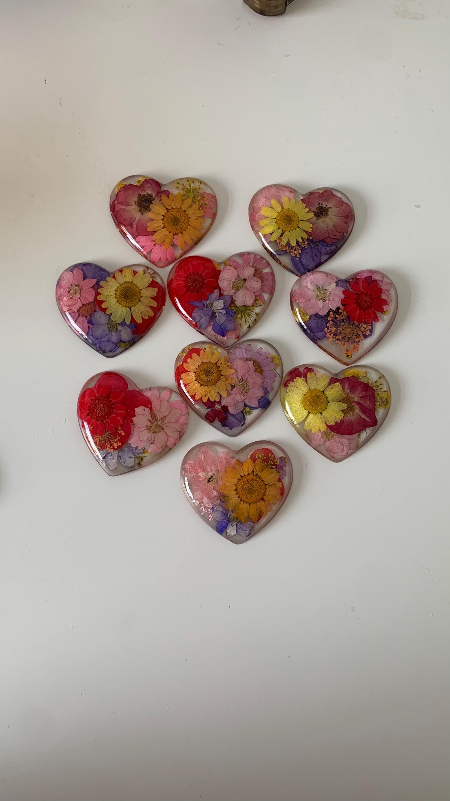 Flower Magnet (with a Range of Colours Available)