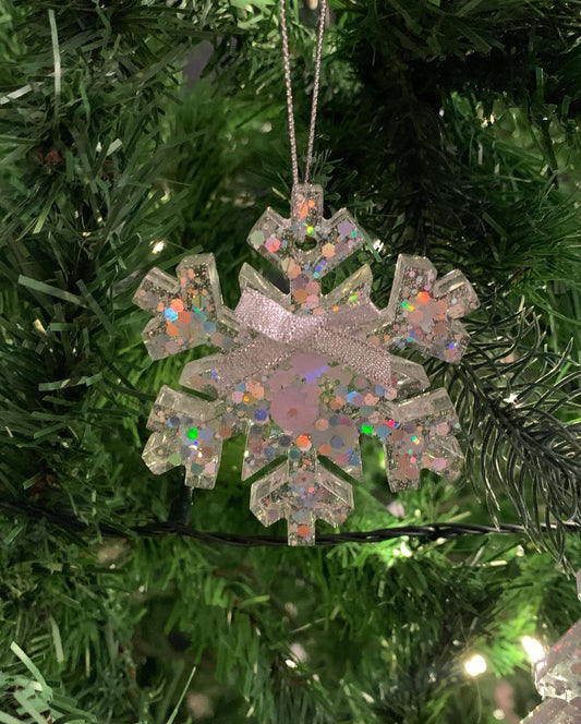 Christmas Decorations / Ornaments - Silver, Gold or Pink