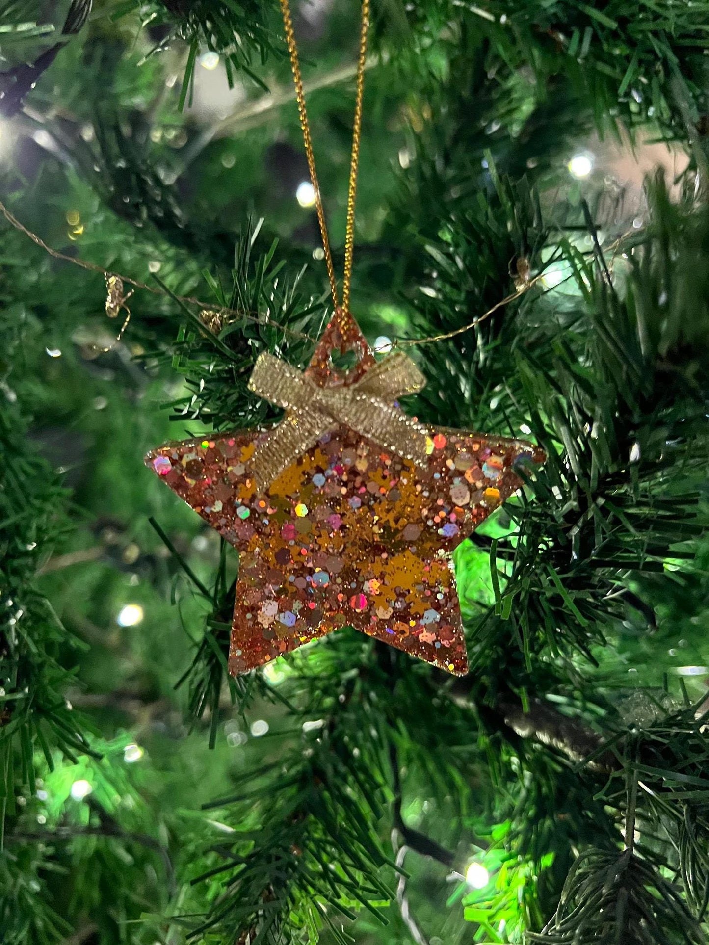 Christmas Decorations / Ornaments - Silver, Gold or Pink